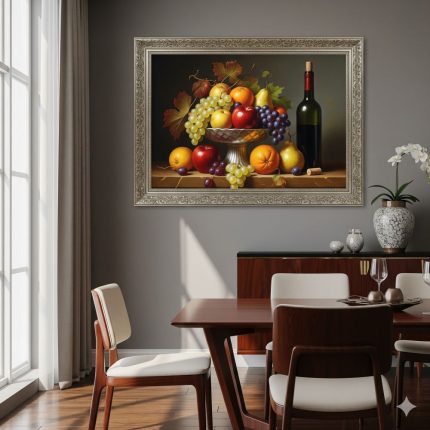 Bodegón Clásico "Riqueza y Sustento"